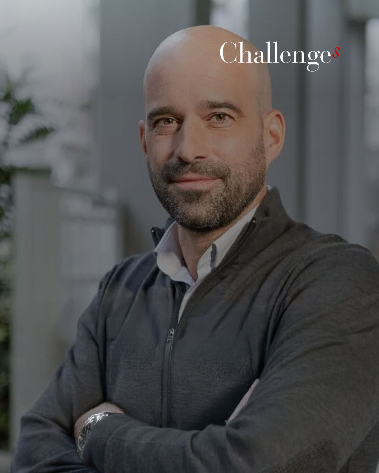 Portrait von Eric Cesbron, Präsident von Elan City für die Medien Challenges